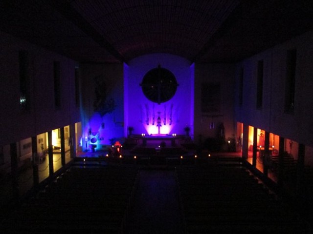 Kirche nachts