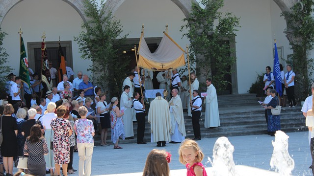 Fronleichnamsprozession 2017